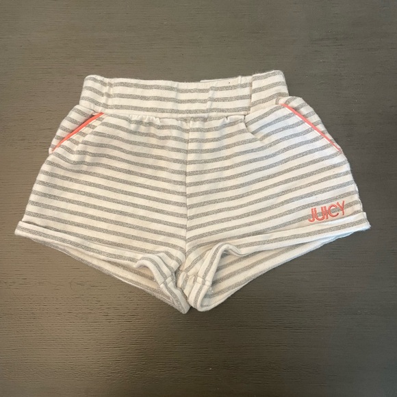 Juicy Couture Toddler Girl Size 4 Coral Summer Outfit Set - Picture 6 of 11